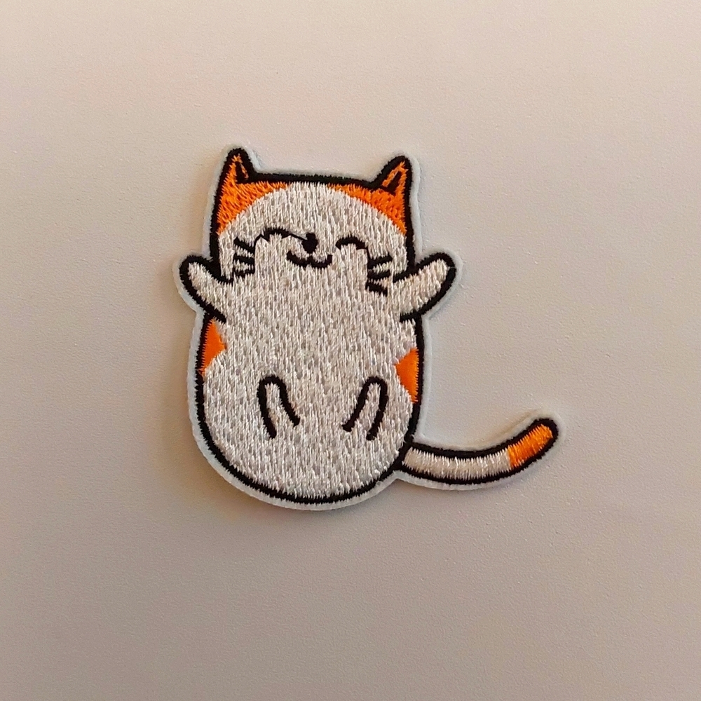 Cat Whimsy IRON ON Patch